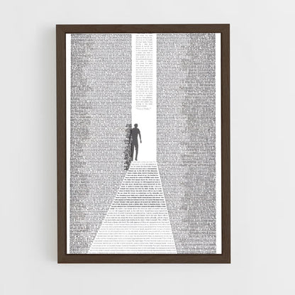 ap-typography art-6 cadre Bois foncé