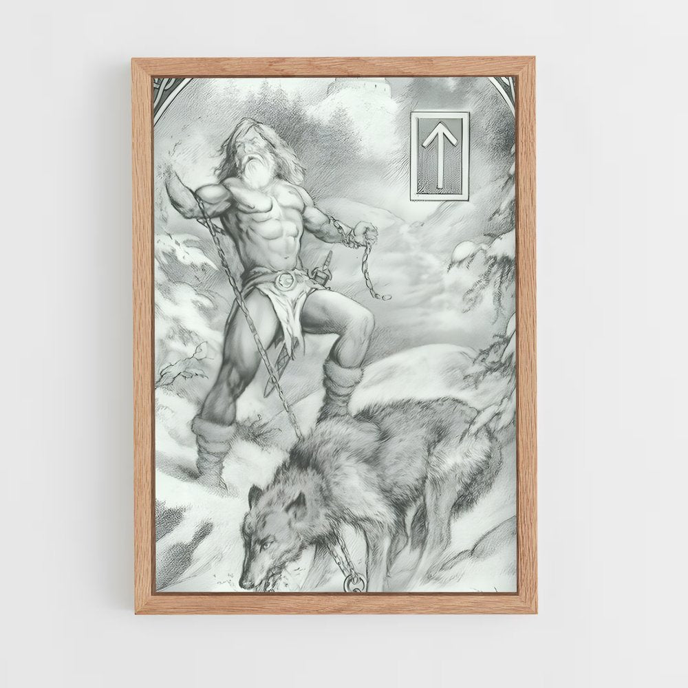 ap-tyr-2 cadre Bois clair