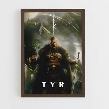 ap-tyr-6 cadre Bois foncé