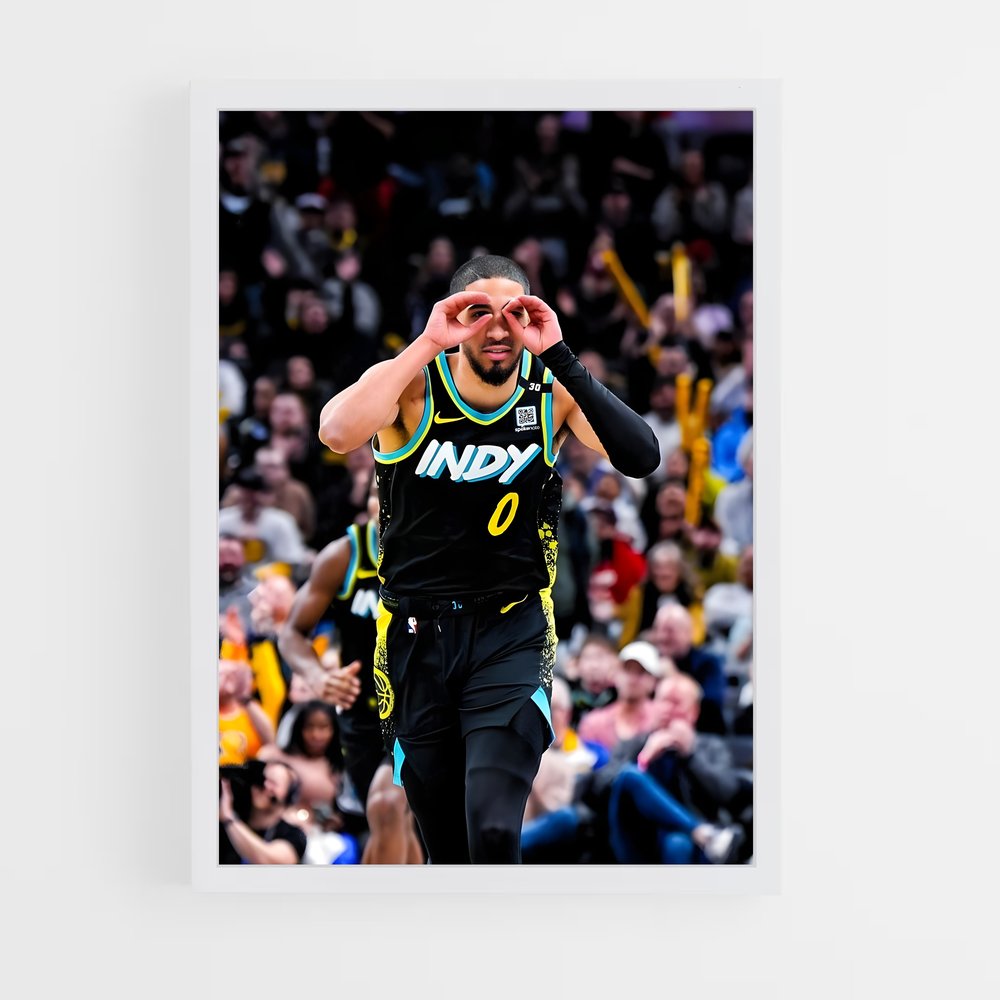ap-tyrese haliburton-10 cadre Blanc