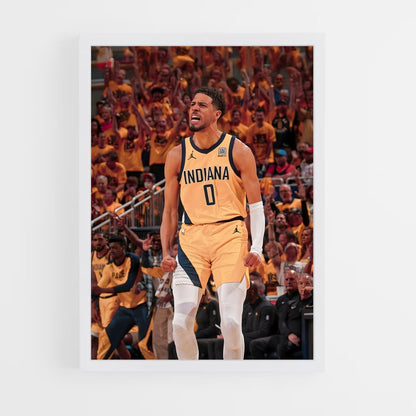 ap-tyrese haliburton-3 cadre Blanc