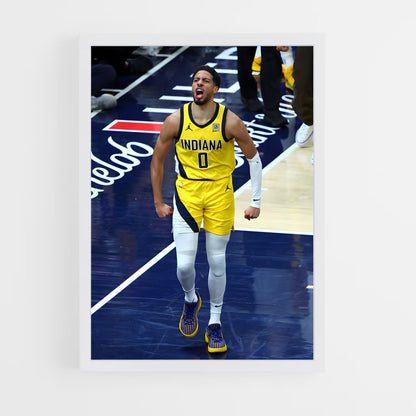 ap-tyrese haliburton-6 cadre Blanc