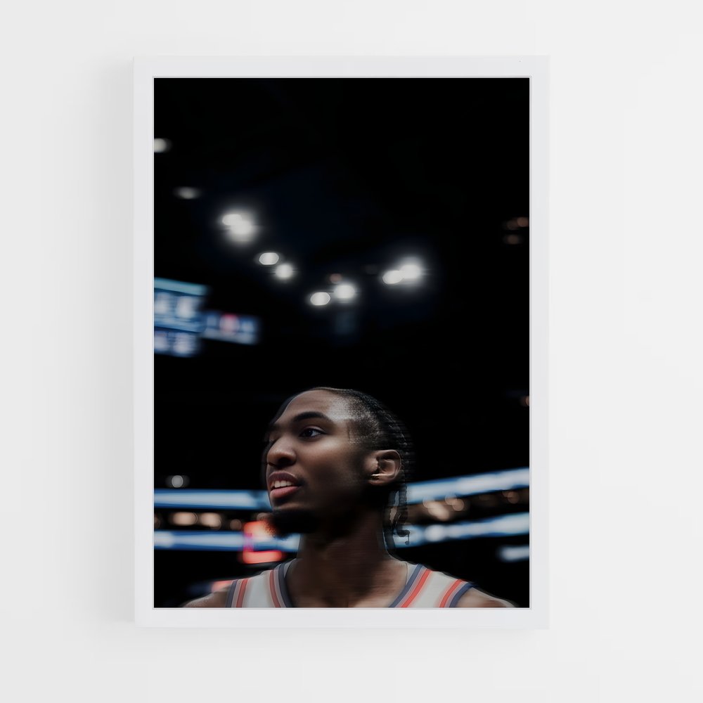 ap-tyrese maxey-4 cadre Blanc
