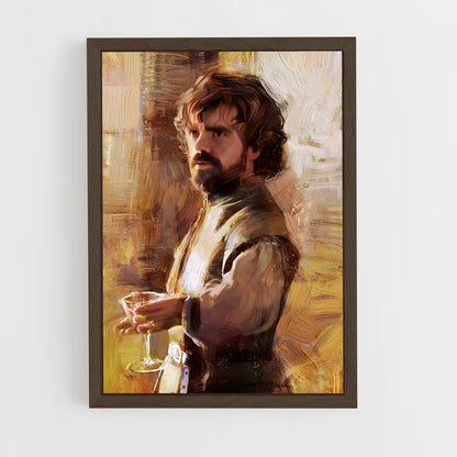 ap-tyrion lannister-3 cadre Bois foncé