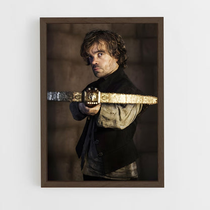 ap-tyrion lannister-4 cadre Bois foncé