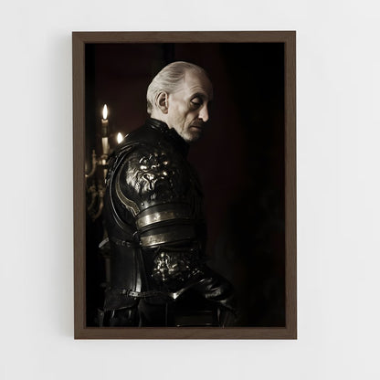 ap-tywin lannister-6 cadre Bois foncé