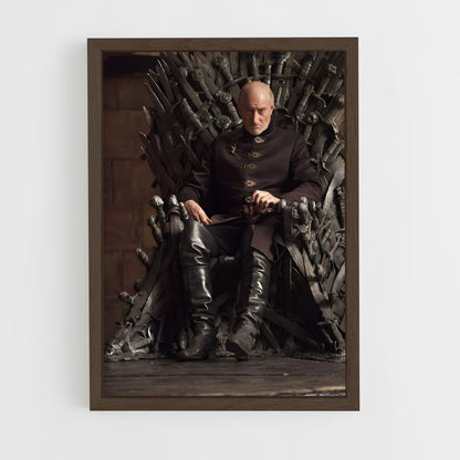 ap-tywin lannister-9 cadre Bois foncé