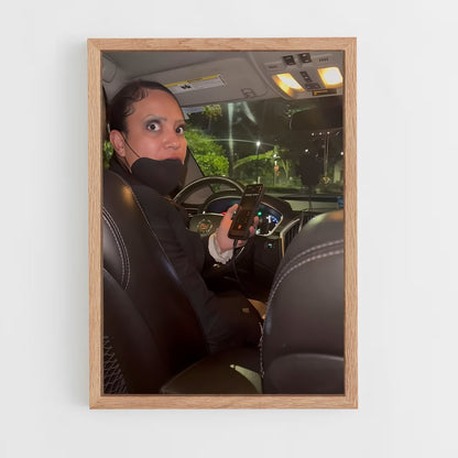 ap-uber driver-2 cadre Bois clair