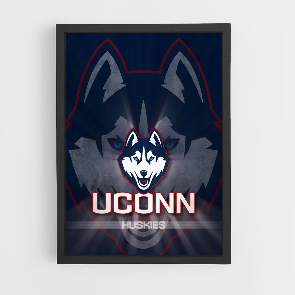 ap-uconn huskies-3 cadre Noir