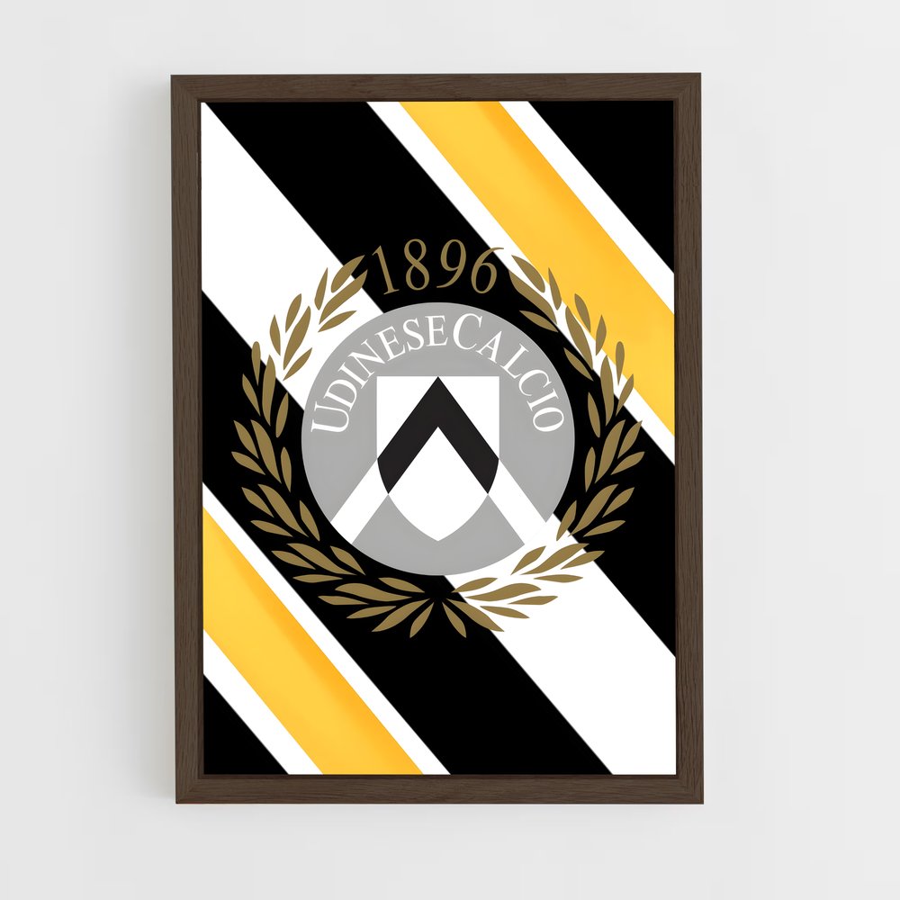 ap-udinese calcio-2 cadre Bois foncé