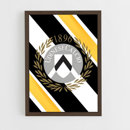 ap-udinese calcio-2 cadre Bois foncé