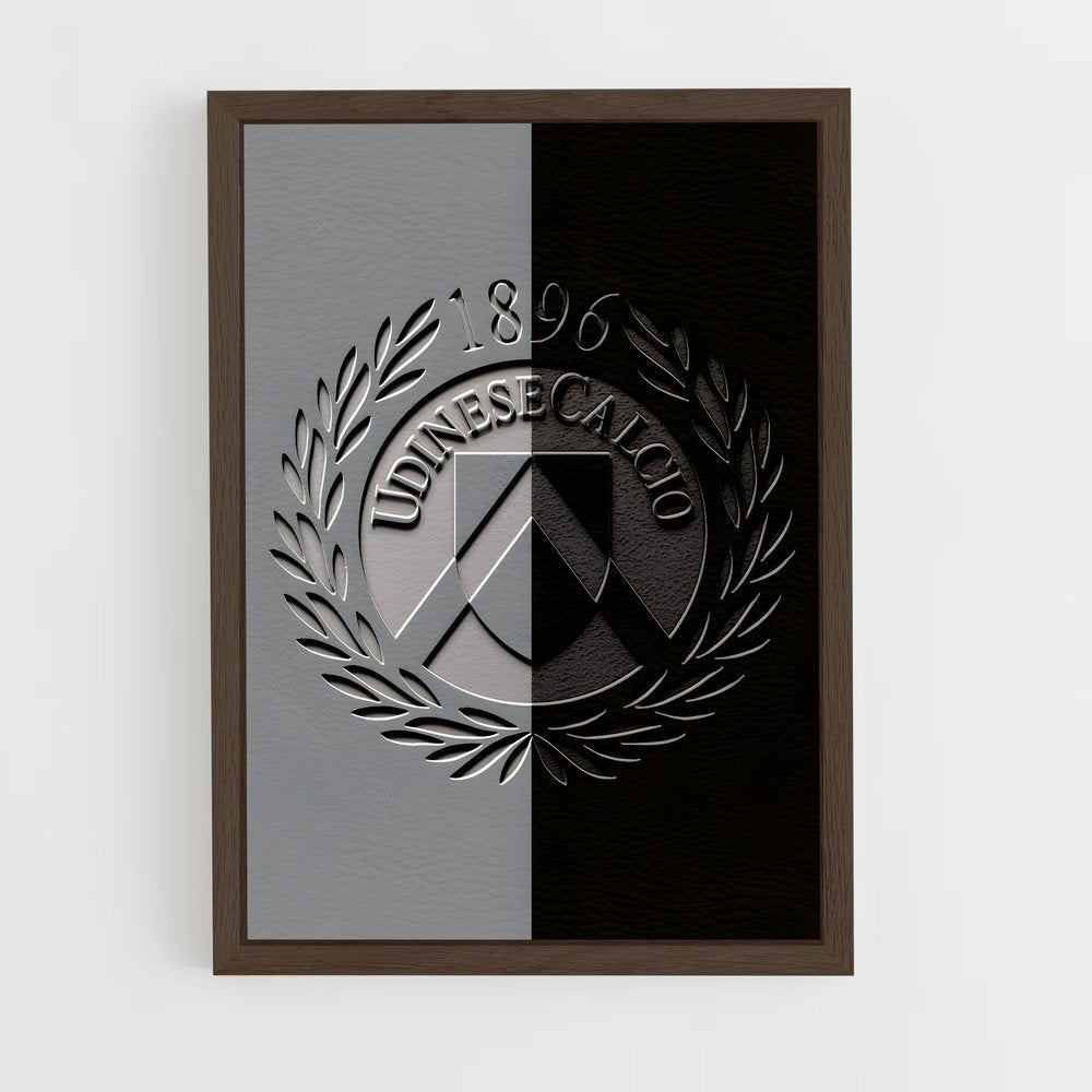 ap-udinese calcio-3 cadre Bois foncé