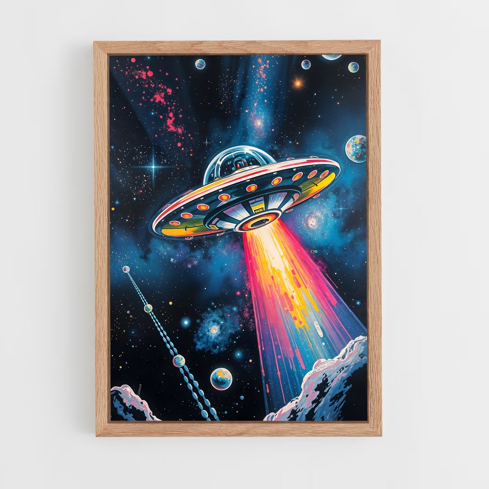 ap-ufo abduction-1 cadre Bois clair
