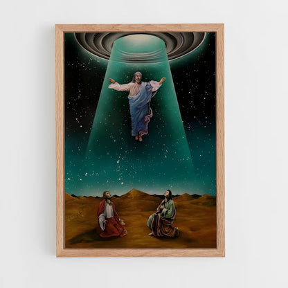 ap-ufo abduction-7 cadre Bois clair
