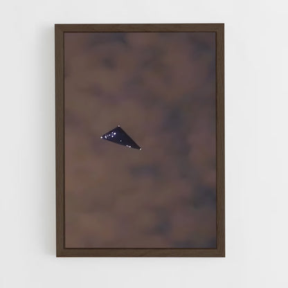 ap-ufo sighting-1 cadre Bois foncé