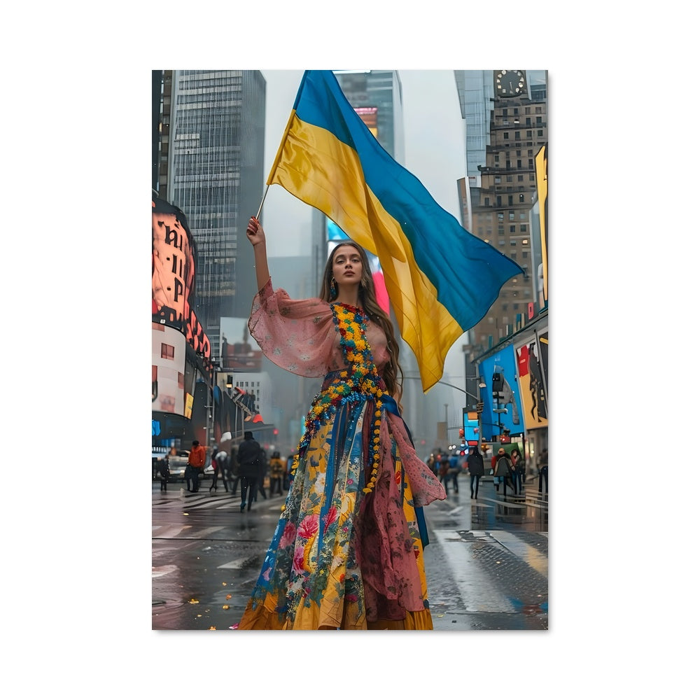 Poster Couleurs de l'Ukraine
