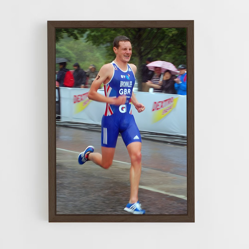 ap-ultra man triathlon-3 cadre Bois foncé