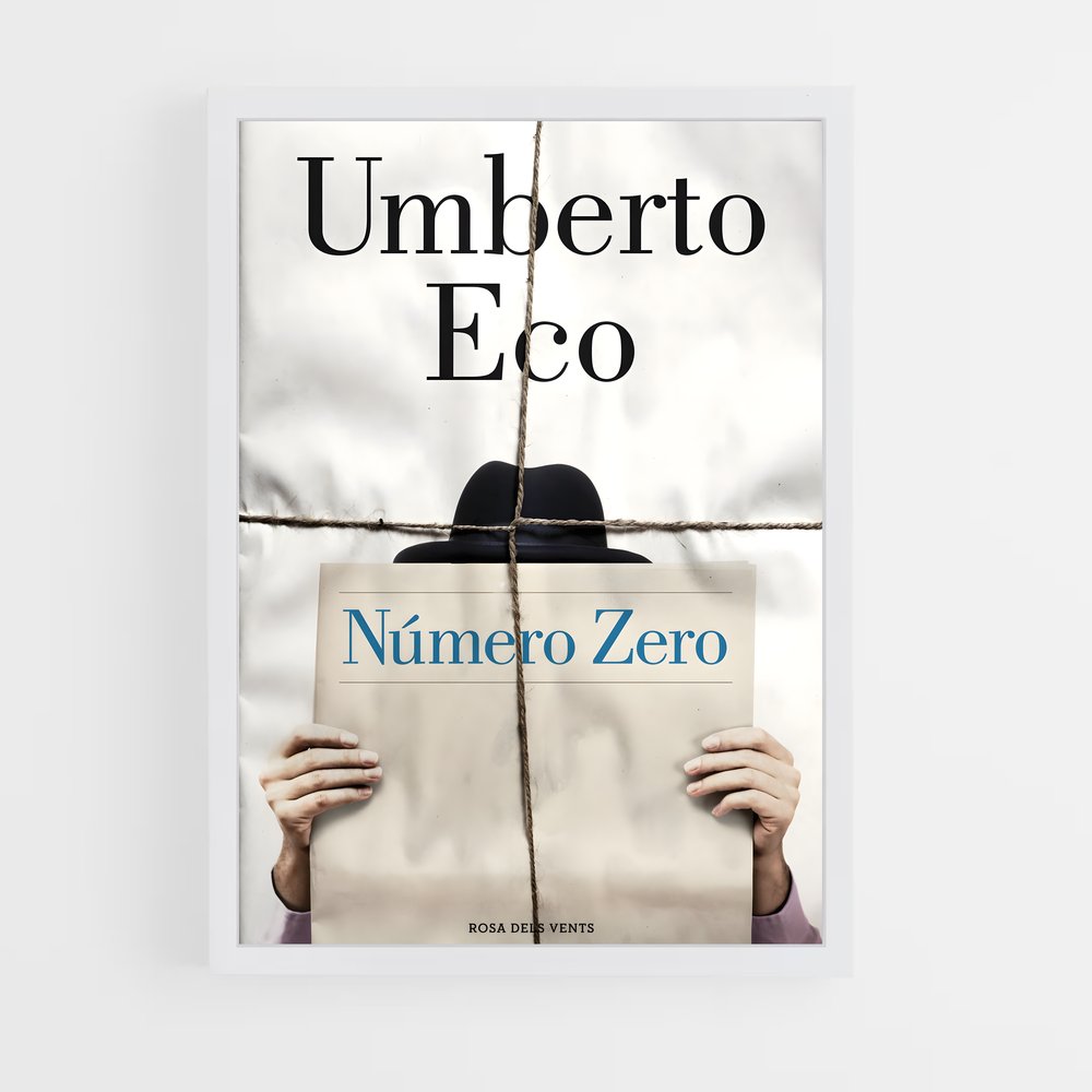 ap-umberto eco-10 cadre Blanc