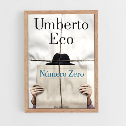 ap-umberto eco-10 cadre Bois clair