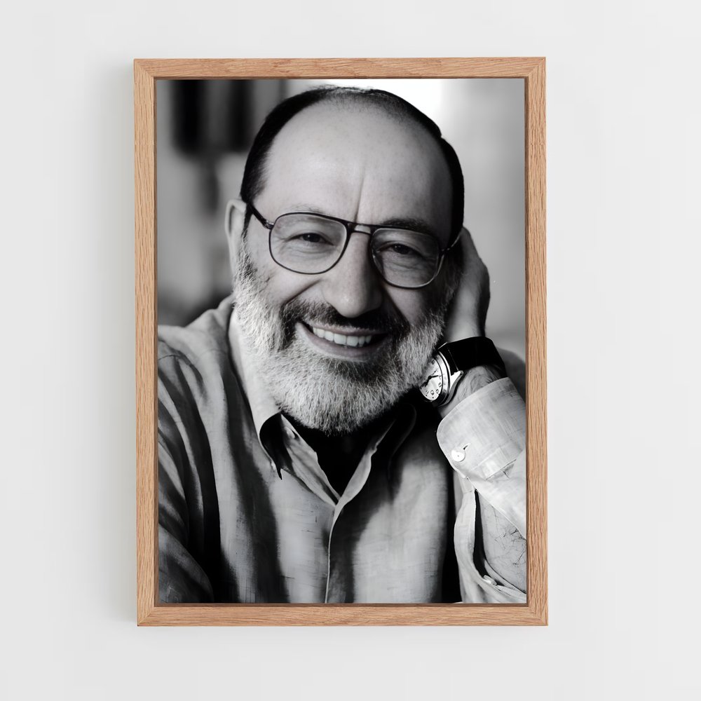 ap-umberto eco-3 cadre Bois clair