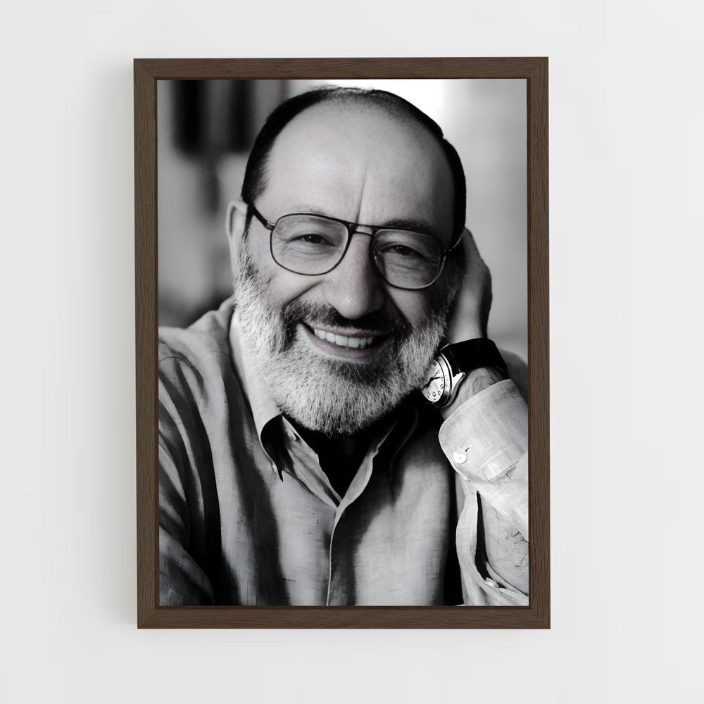 ap-umberto eco-3 cadre Bois foncé