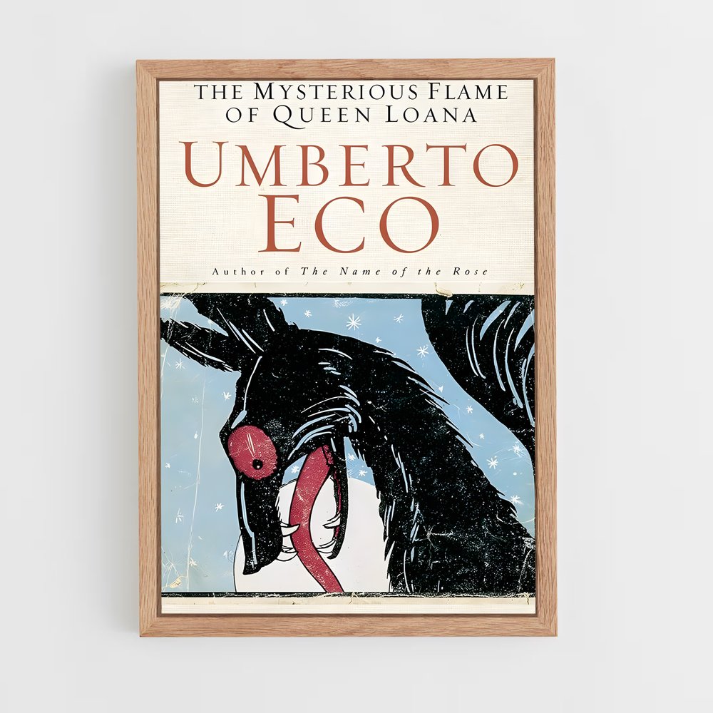 ap-umberto eco-6 cadre Bois clair