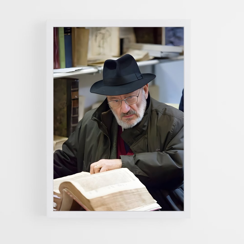 ap-umberto eco-7 cadre Blanc