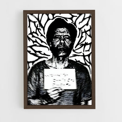 ap-unabomber-3 cadre Bois foncé