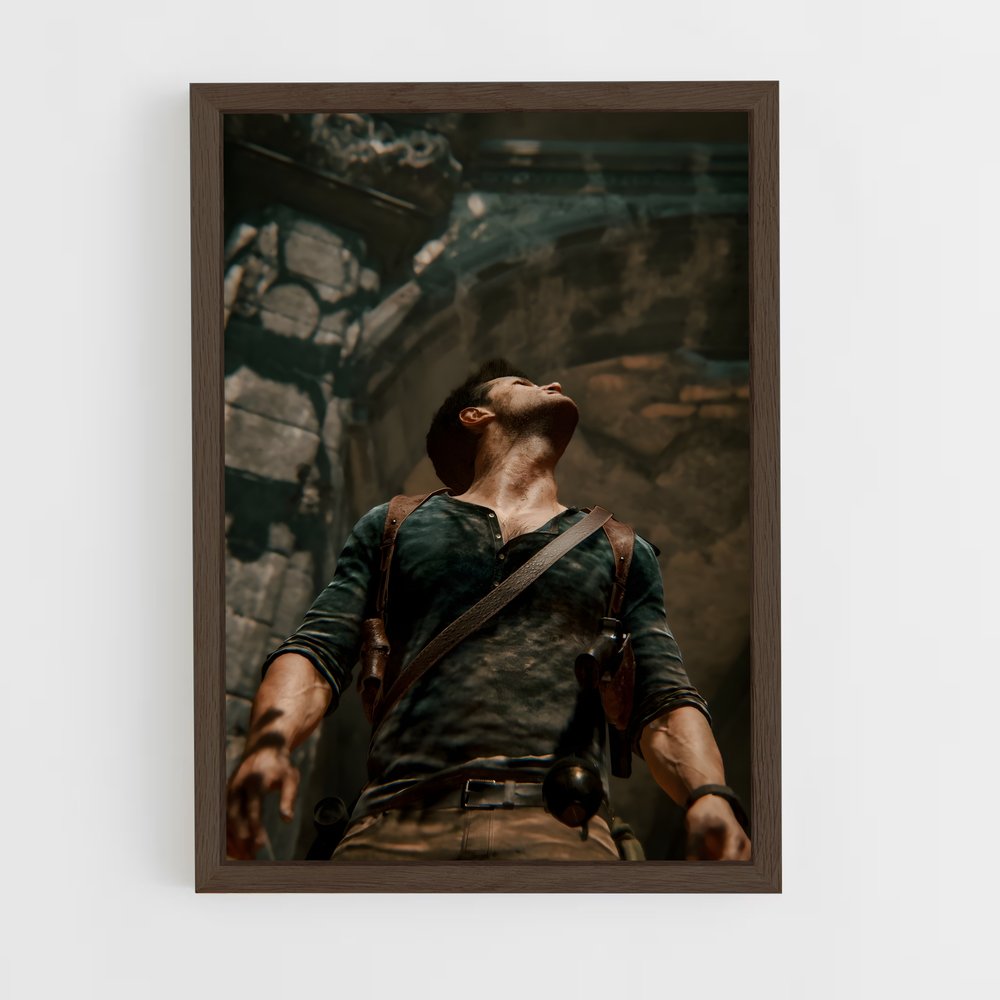 ap-uncharted-2 cadre Bois foncé