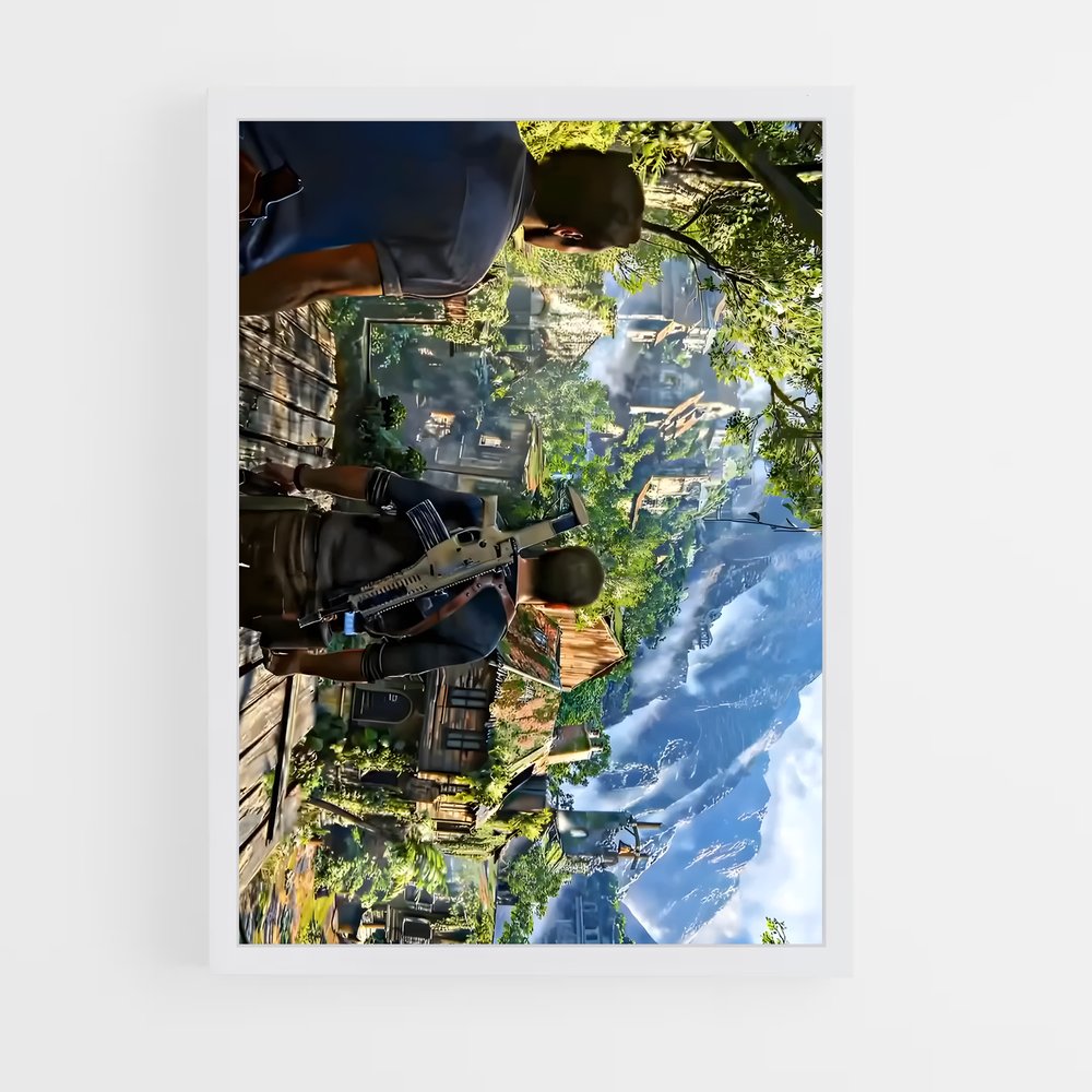 ap-uncharted-3 cadre Blanc
