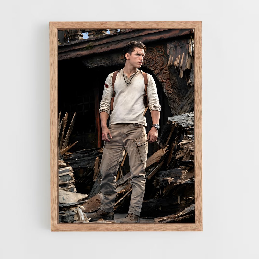 ap-uncharted-7 cadre Bois clair