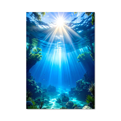 Poster Éclats Aquatiques