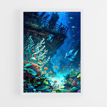 ap-underwater-18 cadre Blanc