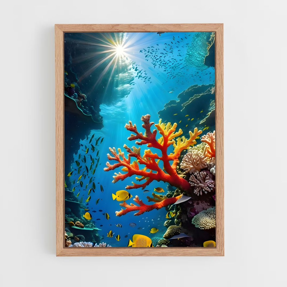 ap-underwater-20 cadre Bois clair