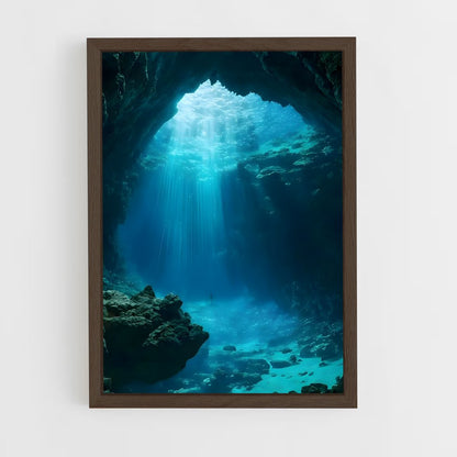 ap-underwater-21 cadre Bois foncé