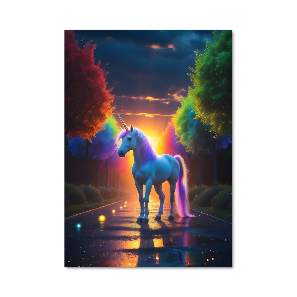 Poster L'Arc-en-Ciel Éthéré