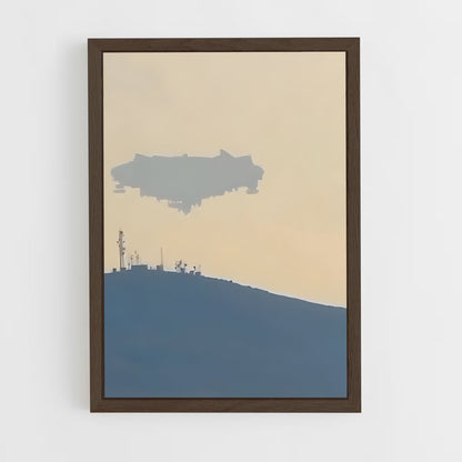 ap-unidentified aerial phenomena-1 cadre Bois foncé