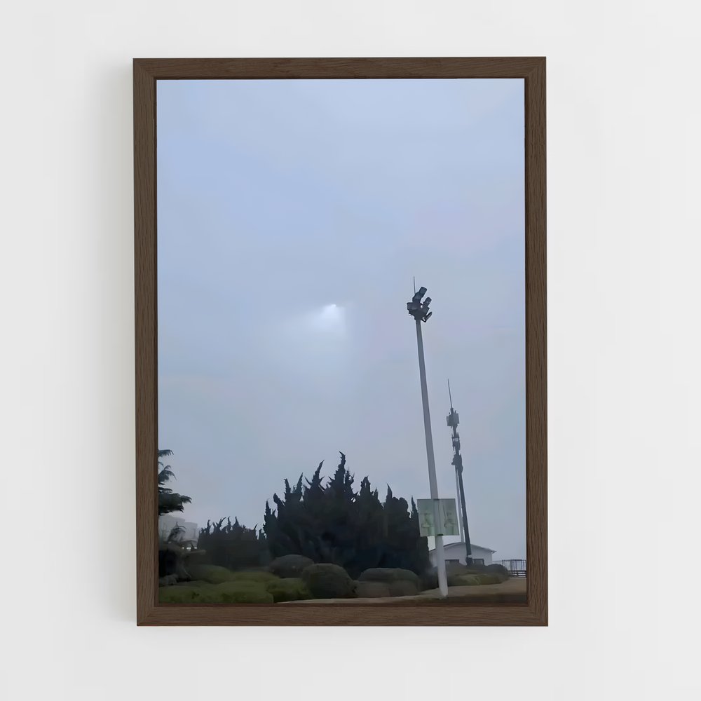 ap-unidentified aerial phenomena-4 cadre Bois foncé