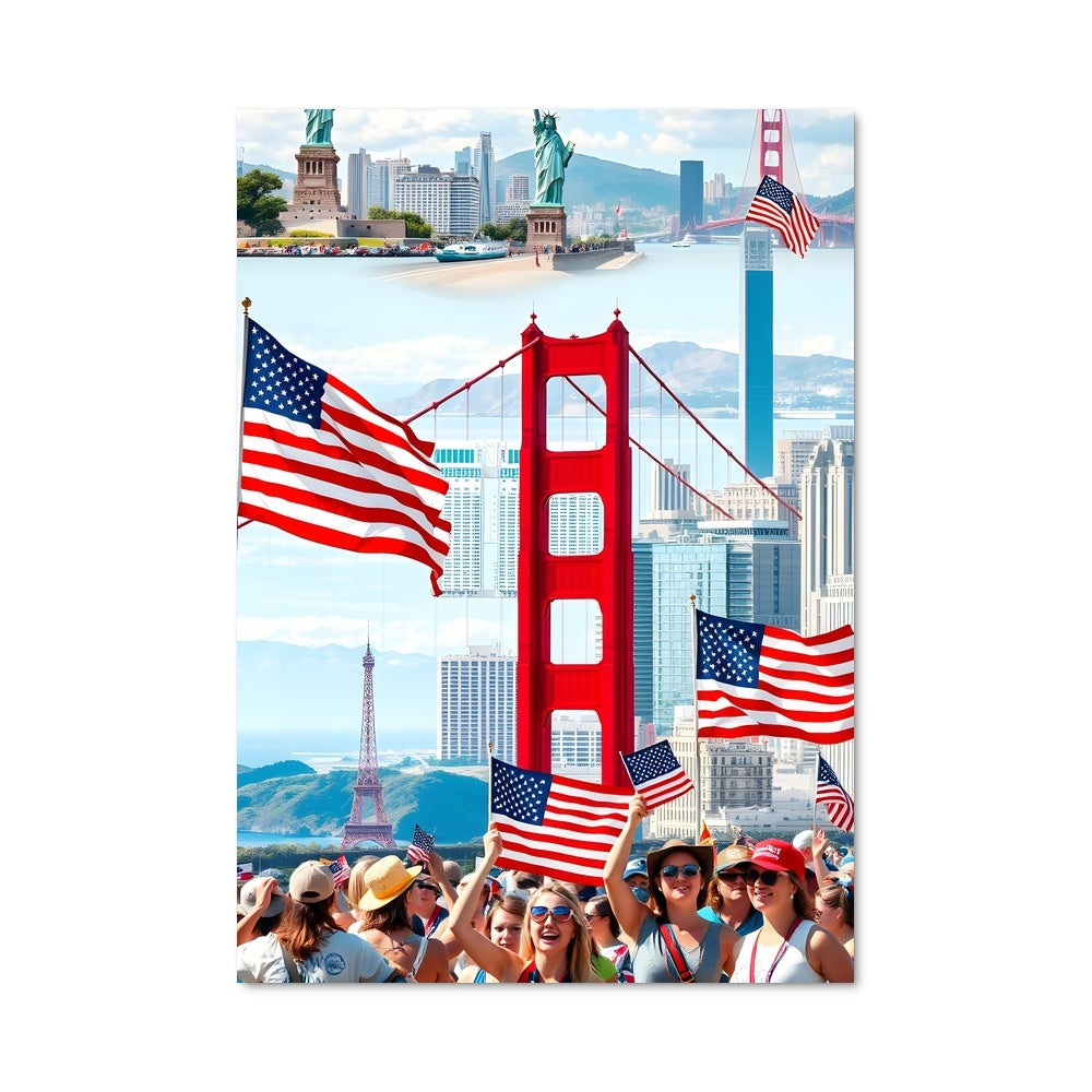 Poster Freedom Wave