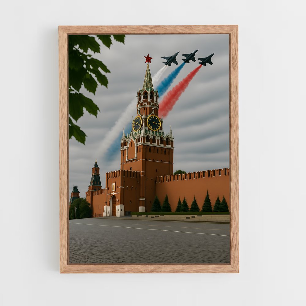 ap-united russia-5 cadre Bois clair