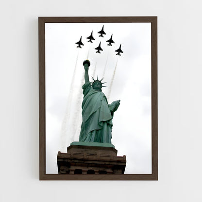 ap-united states-8 cadre Bois foncé