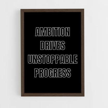 ap-unstoppable-4 cadre Bois foncé