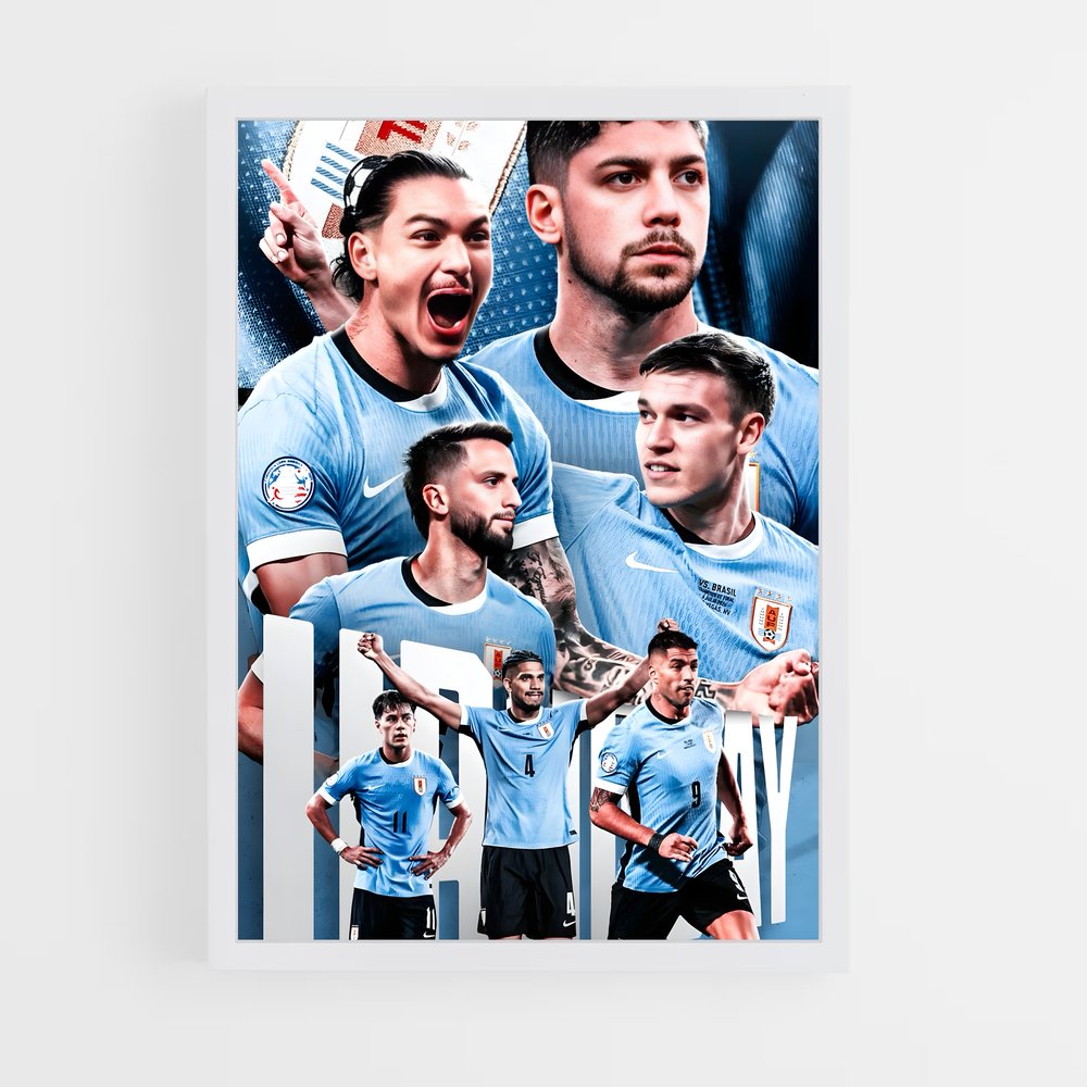 ap-uruguay national football team-1 cadre Blanc
