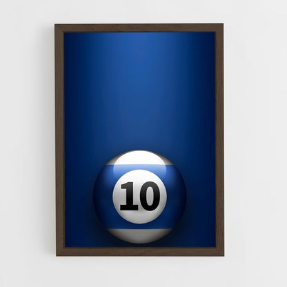 ap-us open 9-ball-2 cadre Bois foncé