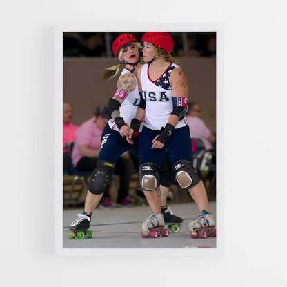ap-usa roller sports-1 cadre Blanc