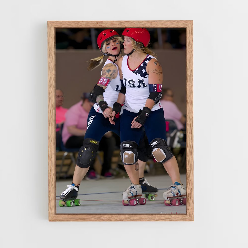 ap-usa roller sports-1 cadre Bois clair