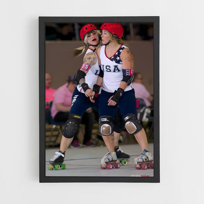 ap-usa roller sports-1 cadre Noir