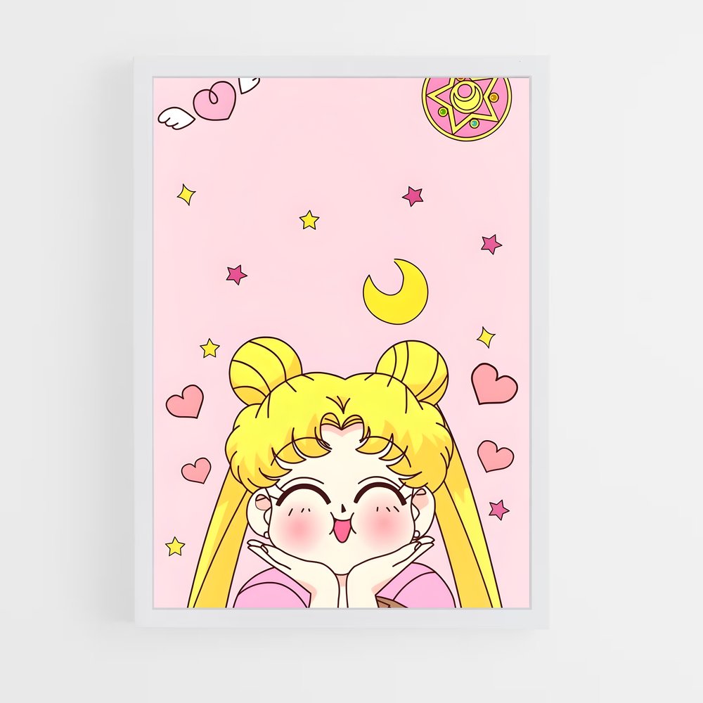 ap-usagi tsukino-4 cadre Blanc