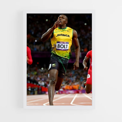 ap-usain bolt-2 cadre Blanc
