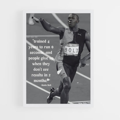 ap-usain bolt-5 cadre Blanc